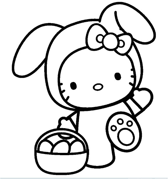 Coloriage Magique Hello Kitty à Imprimer Coloriage Hello Kitty Avec Un Coeur A Imprimer