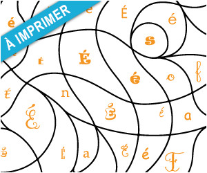 Coloriage Magique Lettres Capitales son é Apprendre Lire