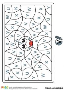 Coloriage Magique Lettres Cp épinglé Sur Projet Art