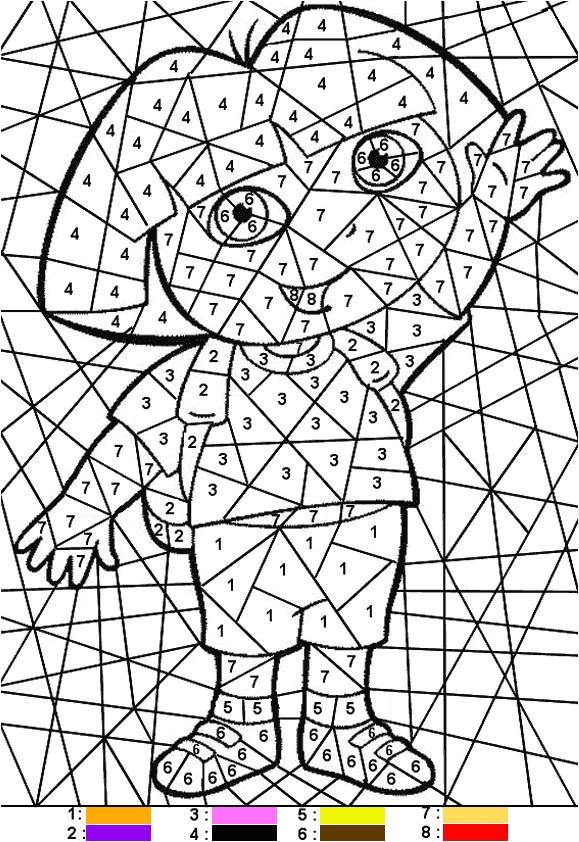 Coloriage Magique Maternelle à Imprimer Gratuit Coloriage A Imprimer Coloriage Magique Dora Gratuit Et