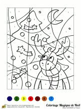 Coloriage Magique Noel Cm2 92 Meilleures Images Du Tableau Coloriages Magiques Et