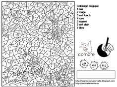 Coloriage Magique Petit Chaperon Rouge Les 10 Meilleures Images De Coloriages Magiques