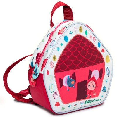Coloriage Magique Petit Chaperon Rouge Mini Sac   Dos Petit Chaperon Rouge