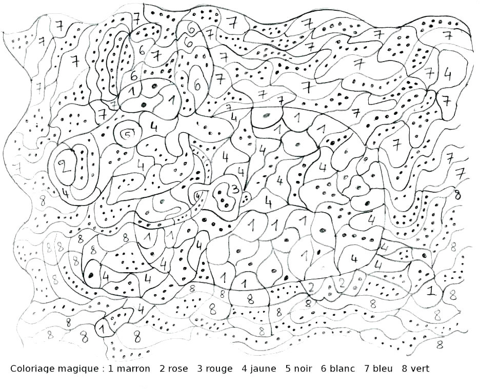 Coloriage Magique Primaire A Imprimer Impressionnant Coloriage A Colorier Et A Imprimer