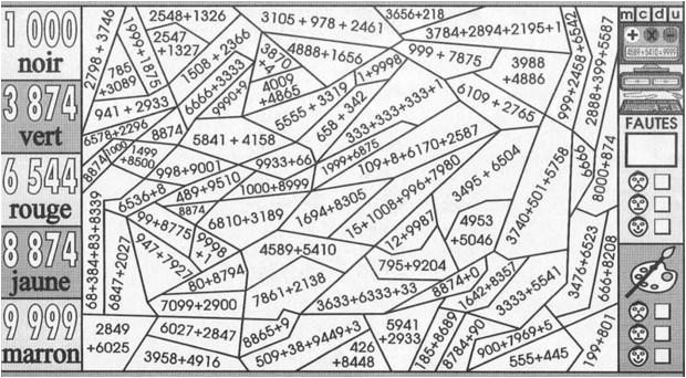 Coloriage Magique Tres Difficile A Imprimer Coloriage204 Coloriage Magique Difficile