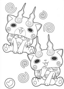 Coloriage Magique Yo Kai Watch Kids N Fun