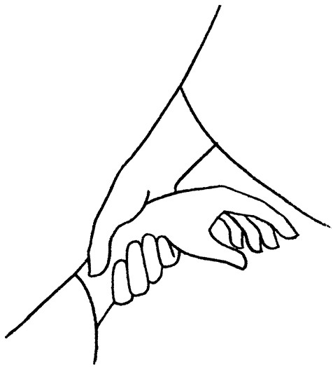Coloriage Mains Qui Applaudissent Non Classé · Munauté De Paroisses Des Puits Sainte