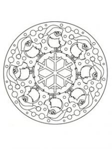 Coloriage Mandala De Noel Gratuit 106 Meilleures Images Du Tableau Mandalas No L Coloriage