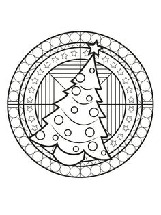 Coloriage Mandala De Noel Gratuit 32 Meilleures Images Du Tableau Coloriages