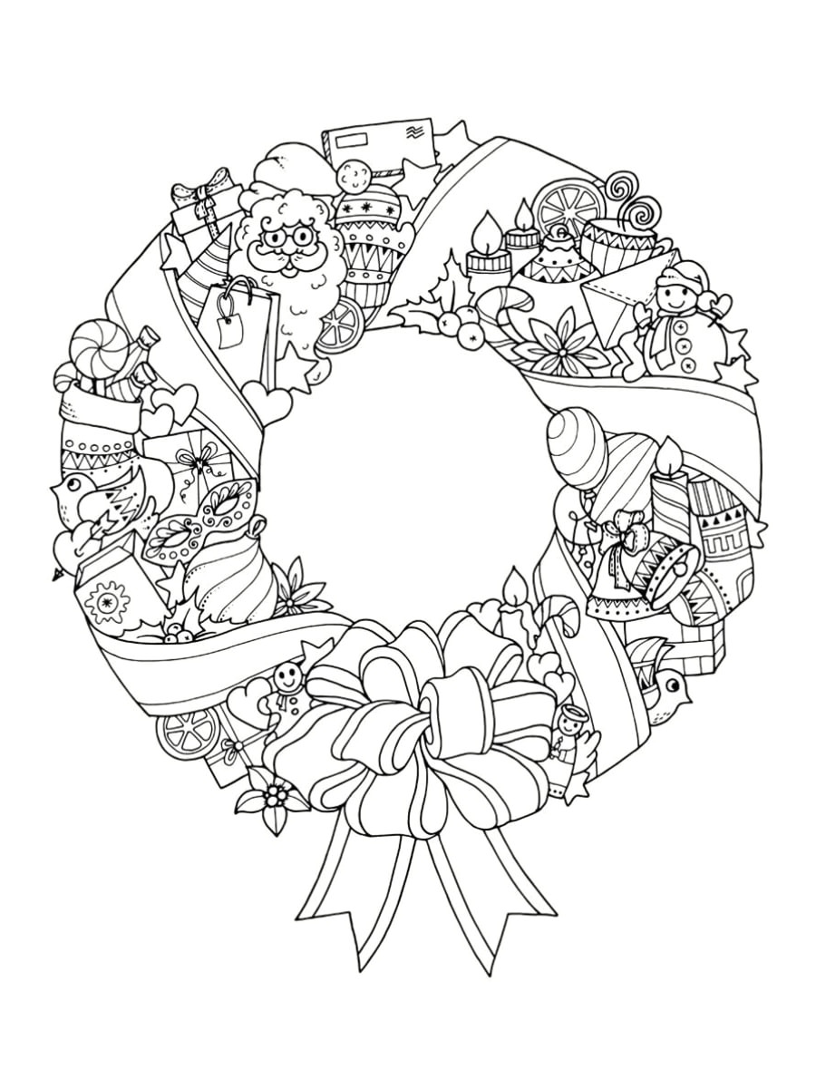 Coloriage Mandala Noel A Imprimer Gratuit Coloriage Mandala De Noël 30 Dessins à Imprimer