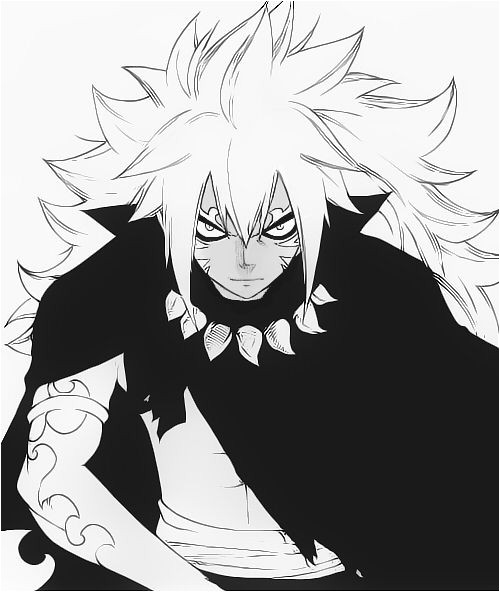 Coloriage Manga Fairy Tail Acnologia In His Human form