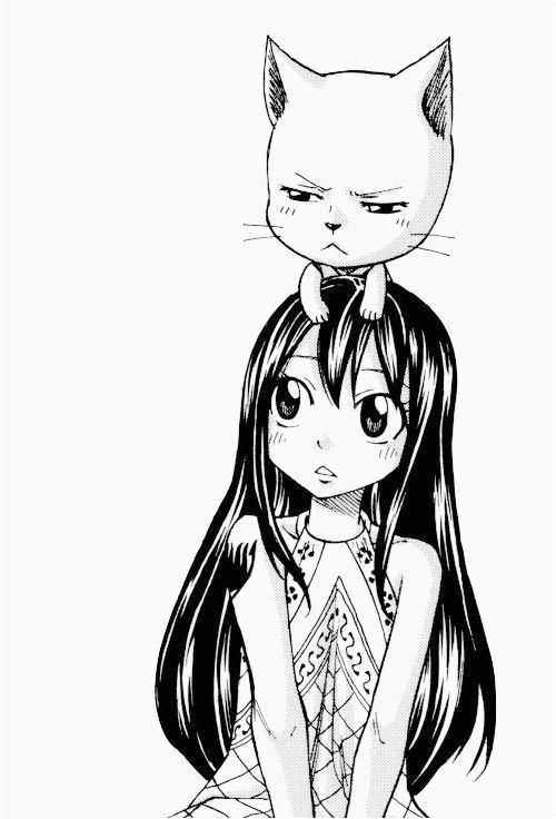 Coloriage Manga Fairy Tail Fairy Tail Wendy