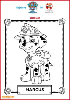 Coloriage Marcus Pat Patrouille 7 Meilleures Images Du Tableau Dessin Pat Patrouille