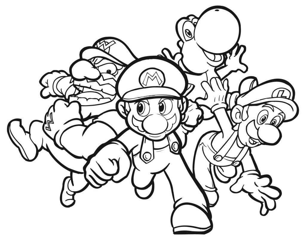Coloriage Mario Kart Wii Mario Kart Coloring Pages