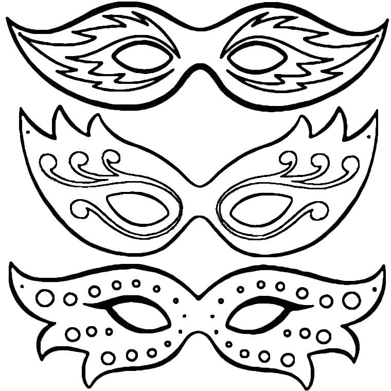 Coloriage Masque à Imprimer Coloriage Masques De Carnaval A Imprimer Gratuit