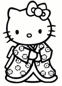 Coloriage Masque Hello Kitty 53 Meilleures Images Du Tableau Dessin Hello Kitty