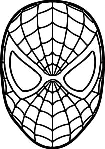 Coloriage Masque Spiderman Imprimer Dibujos Para Colorear De Spiderman Spiderman