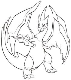 Coloriage Mega Dracaufeu Ex Les 16 Meilleures Images De Pokemon Livres   Colorier