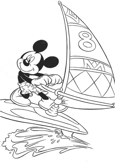 Coloriage Mickey Gratuit A Imprimer Dessin Mickey
