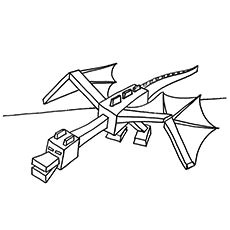 Coloriage Minecraft Ender Dragon 8 Best Drawings Images