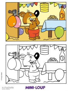 Coloriage Mini Loup Gratuit Coloriages Coloriage Mini Loup à Imprimer Fr Hellokids