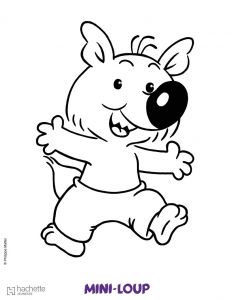 Coloriage Mini Loup Gratuit Coloriages Mini Loup Le Petit Loup Fr Hellokids