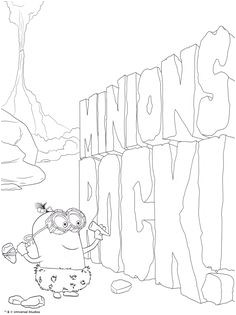 Coloriage Moi Moche Et Mechant 2 A Imprimer Les 9 Meilleures Images De Coloriage Minion