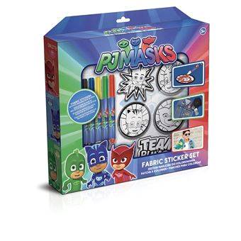 Coloriage Moins De 3 Ans Kit Créatif Patchs   Colorier Pyjamasques