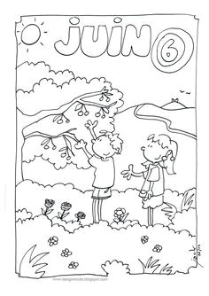 Coloriage Mois Juin Maternelle 14 Meilleures Images Du Tableau Le Temps Qui Passe