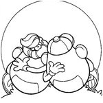 Coloriage Monsieur Et Madame Patate Le Coin Jeu Monsieur Patate Nos Vies De Mamans