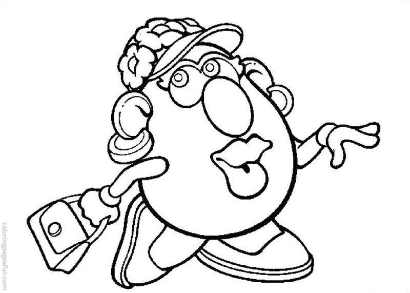 Coloriage Monsieur Et Madame Patate Nos Jeux De Coloriage Monsieur Patate à Imprimer Gratuit
