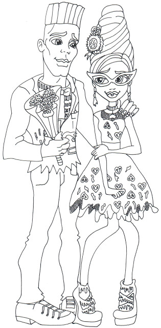 Coloriage Monster High 13 Wishes Free Printable Monster High Coloring Pages Loves Not Dead