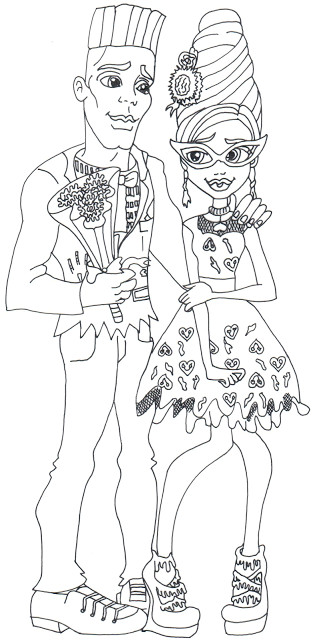 Coloriage Monster High 13 Wishes Free Printable Monster High Coloring Pages Loves Not Dead