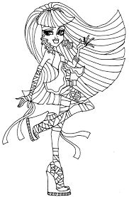 Coloriage Monster High A Imprimer format A4 Les 90 Meilleures Images De Monster High