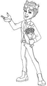 Coloriage Monster High Garcon Monster High Coloriage