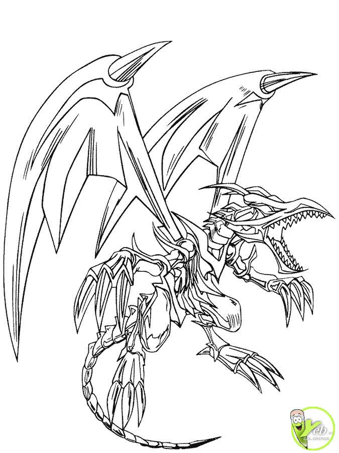 Coloriage Monstre Yu Gi Oh Dessin Colorier Yu Gi Oh Monstre