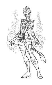 Coloriage Mortal Kombat X Mortal Kombat Coloring Pages to and Print for Free