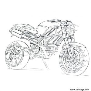 Coloriage Moto Course Imprimer Coloriage Moto De Course 27 Jecolorie