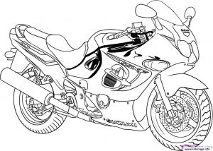 Coloriage Moto Course Imprimer Coloriage Moto De Course 5 Jecolorie