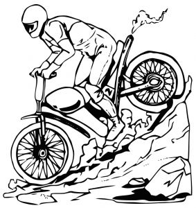 Coloriage Moto Gratuit A Imprimer Coloriage Moto à Imprimer Gratuit