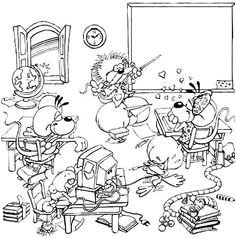 Coloriage Moyenne Section Rentrée Les 42 Meilleures Images De Coloriages Rentrée Des Classes