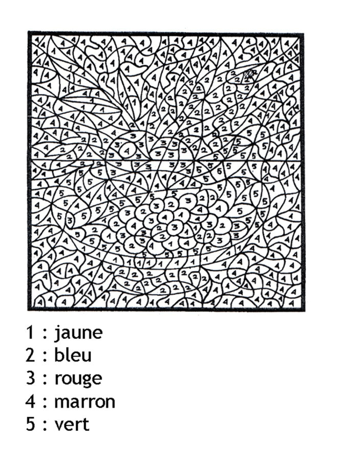 Coloriage Mystere A Imprimer Gratuit Coloriage Magique Difficile Dessin Gratuit à Imprimer