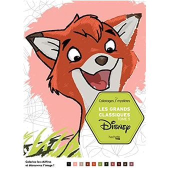 Coloriage Mystere Disney tome 7 Les Grands Classiques Disney tome 5 Les Grands