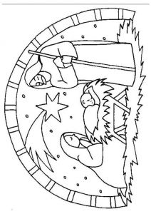 Coloriage Naissance De Jésus Coloriage Noel La Naissance Du Petit Jésus Hugolescargot