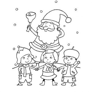Coloriage Noel En Maternelle Coloriages De Noël Un Beau Noël