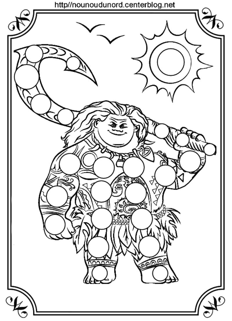 Coloriage Nounou Du nord Coloriage A Gommettes Serapportantà Nounou Du nord