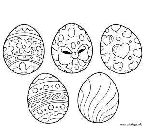 Coloriage Oeuf De Paque Coloriage Oeufs De Paques 2017 Dessin