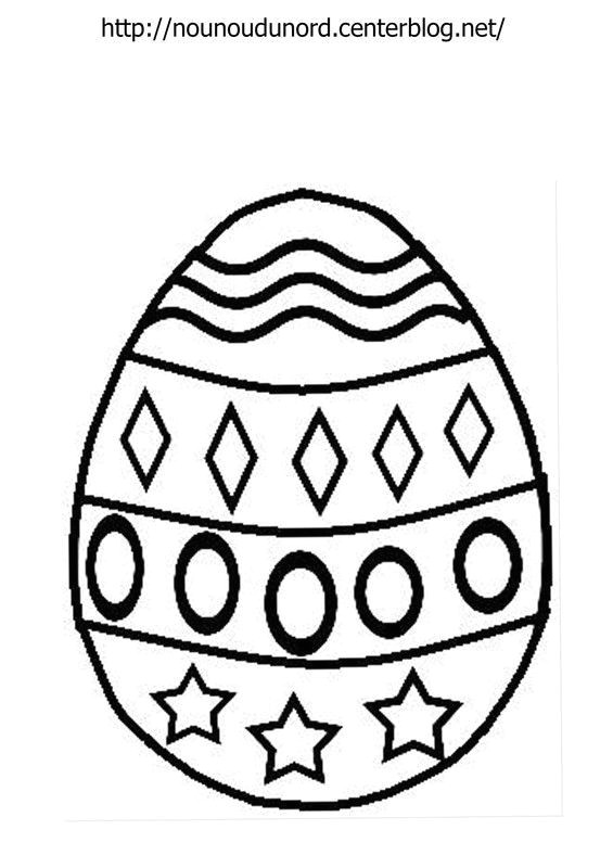 Coloriage Oeuf De Paque Coloriage Paques Oeufs