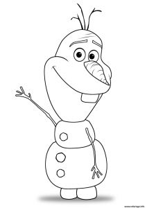 Coloriage Olaf A Imprimer Coloriage Image Olaf Jecolorie