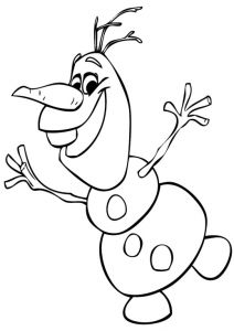 Coloriage Olaf A Imprimer Coloriage Olaf Dessin à Imprimer Sur Coloriages Fo
